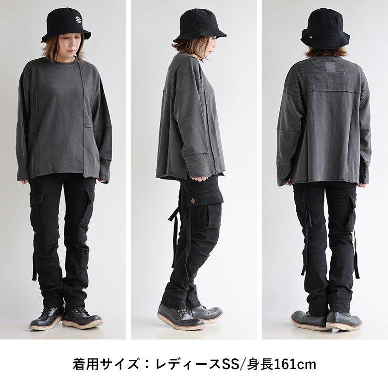 PATY カーゴ パンツ レディース カッコイイ 脚長 スリムフィット