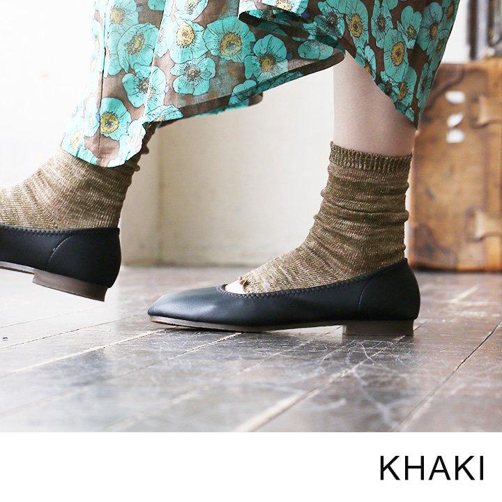 SMALL STONE SOCKS スモールストーンソックス サンダルソックス レディース リネン 麻 靴下 日本製 指なし サンダル パティ (メール便12) | PATY | 13
