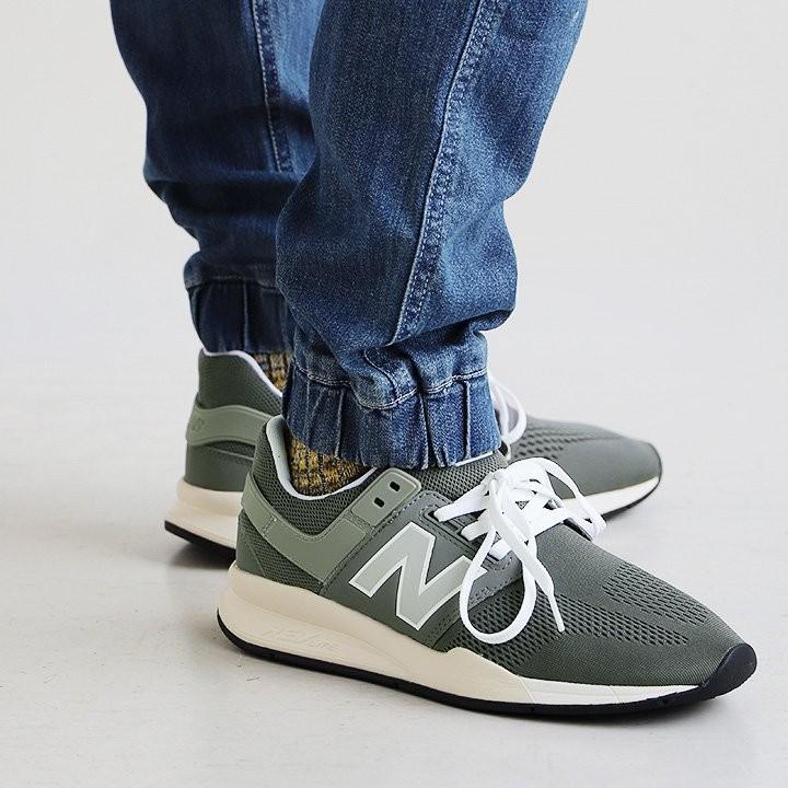 New Balance スニーカー ローカット ランニングシューズ MS247 MM レースアップ 合成皮革  メンズ レディース｜paty｜02