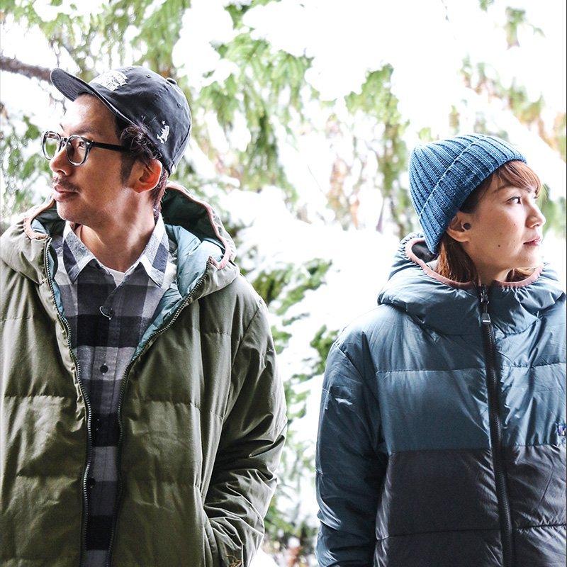 PATY アウター ジャケット ダウン リバーシブル 撥水 難燃 650FP