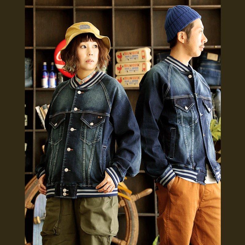 PATY Gジャン デニムジャケット ストレッチ 伸縮繊維 LYCRA ライクラ 