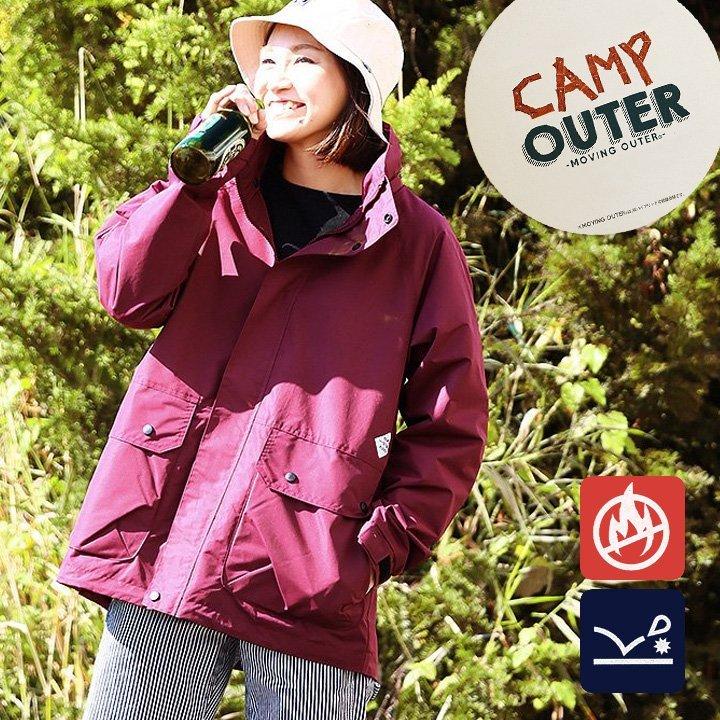 PATY アウター マウンテンパーカー マンパー キャンプ パーカー 撥水