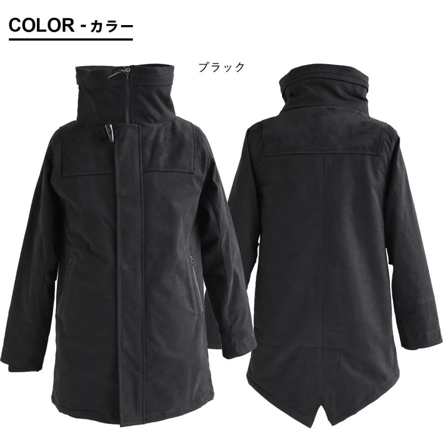 新品PATY・ALISTAIR 男女兼用モッズコート メンズM（レディースＬ） ALISTAIR モッズコート ストレッチ 暖かい 裏地ボア 中綿 スリム