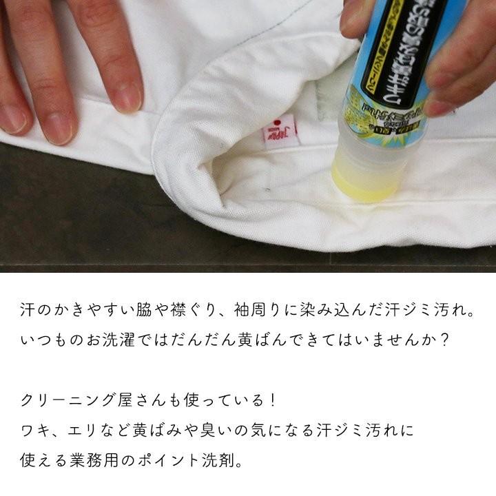 クリーニング屋さんのワキ汗黄ばみ臭い取り洗剤 部分洗い 洗剤 スティックタイプ 1個入り 液体 メンズ レディース メール便12 Paty 通販 Paypayモール