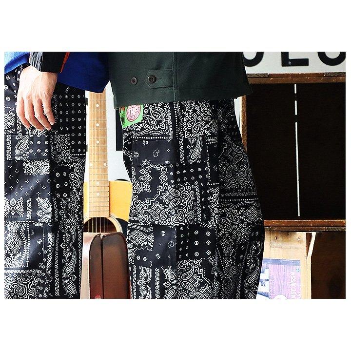 レディース パンツ レディース Vision Street Wear Paty 通販 Paypayモール カーゴパンツ ストレート 裾ベルクロ ペイズリー