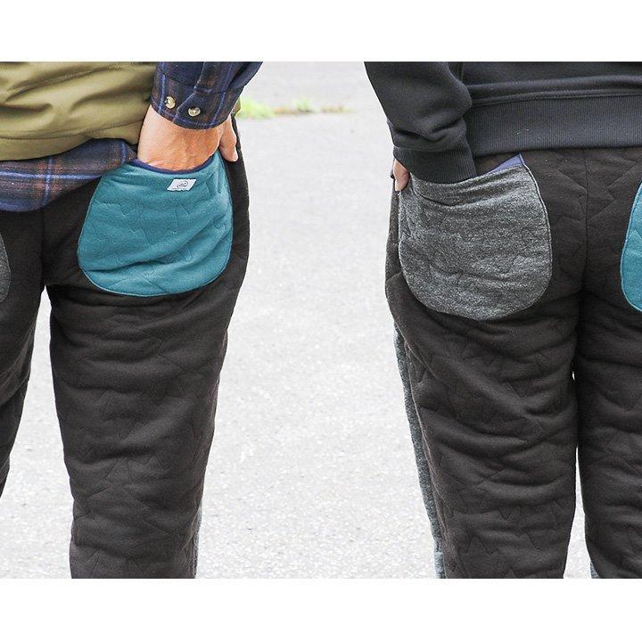 パンツ ロング クライミングパンツ メープルリーフ キルティング 保温 アウトドア キャンプ メンズ レディース gym master :r200612012:PATY 通販 リーフ柄クライミングパンツ