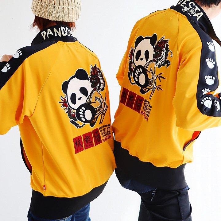 PATY ジャージ トラックトップ カンフーパンダ サイドライン パンダ
