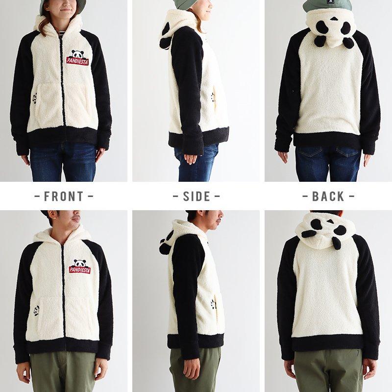 putumayo パンダ 爪 しっぽ ダブルジップパーカー ストライプ THRASHER パーカー SKATE AND DESTROY emb FULL ZIP HOODIE