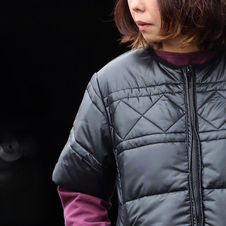 PATY シンサレート ダウン ジャケット 半袖 メンズ レディース 中綿 