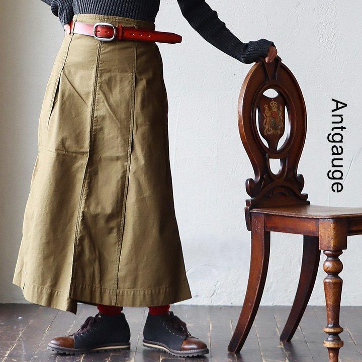 スカート フレア ロング丈 ロングスカート アシンメトリー パラソルスカート 綿100 バックサテン ハイウエスト 部分ゴム レディース Antgauge Paty 通販 Paypayモール