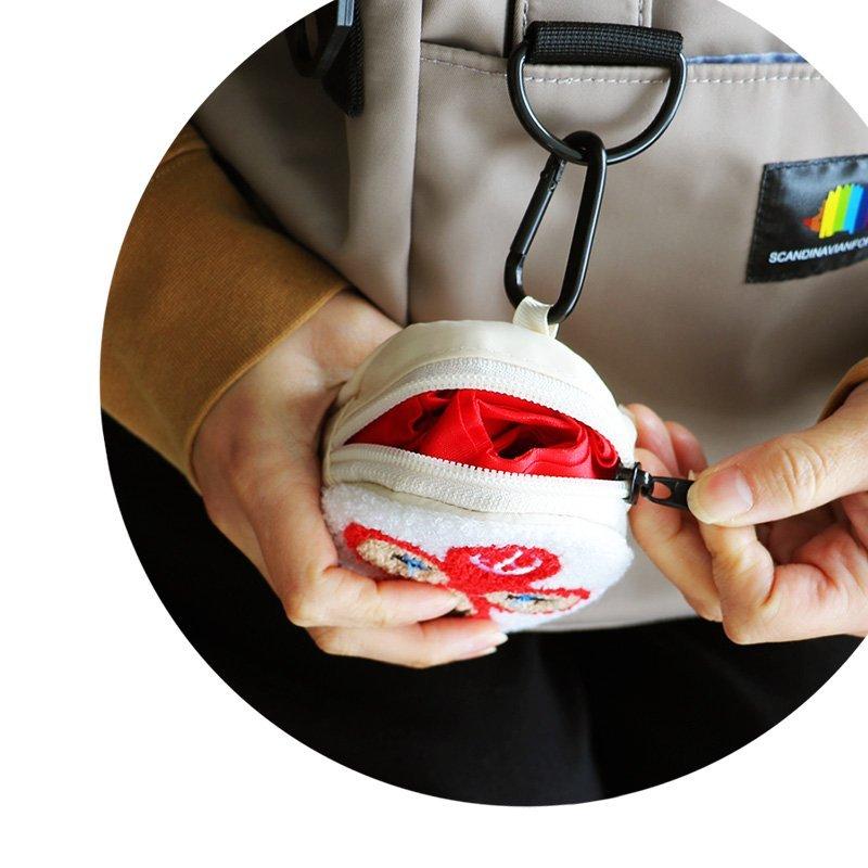 エコバッグ レジバッグ コンビニバッグ レジ袋 折り畳み 収納 取り外し 覆面 レスラー バッグ メンズ   gym master パティ | PATY | 10