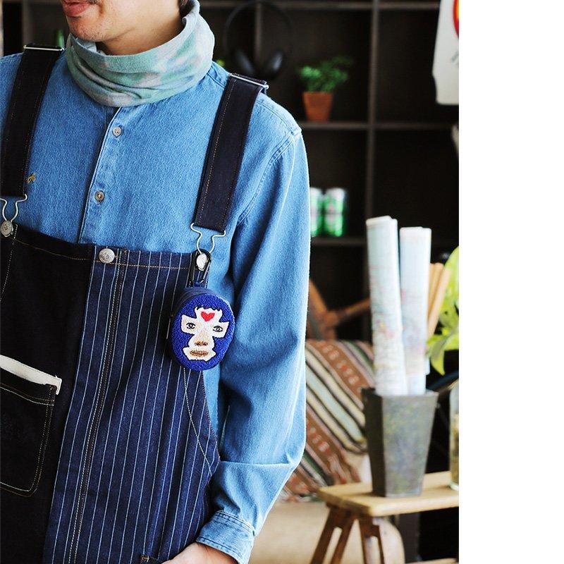 エコバッグ レジバッグ コンビニバッグ レジ袋 折り畳み 収納 取り外し 覆面 レスラー バッグ メンズ   gym master パティ | PATY | 14