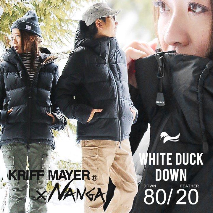 PATY ダウンジャケット メンズ ダウン ナンガコラボ 長袖 レトロ