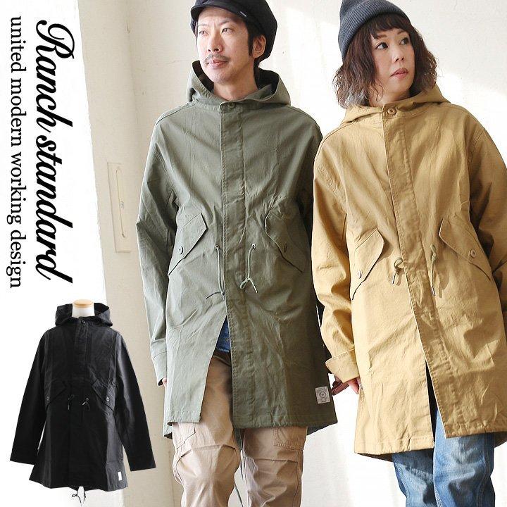 コート フィールドコート モッズコート ストレッチ ツイル ルーズフィット M 51 フィッシュテール メンズ レディース Ranch Standard Paty 通販 Paypayモール