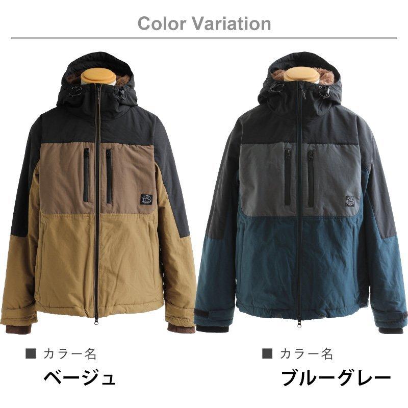 grn アウター 60/40 ロクヨンクロス 撥水 止水ジップ 裏ボア 