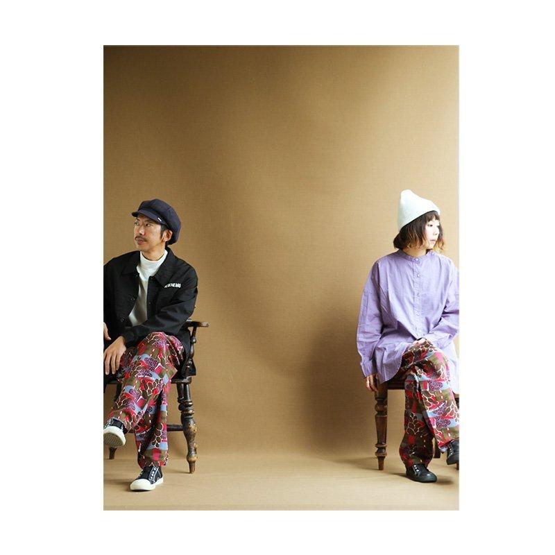 パンツ サルエルパンツ テーパードパンツ タゴサク タゴサクパンツ メキシコ サボテン 派手 総柄 ウエストゴム 紐付き TIGRE BROCANTE | TIGRE BROCANTE | 03