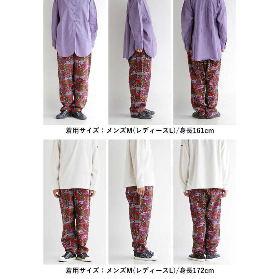 パンツ サルエルパンツ テーパードパンツ タゴサク タゴサクパンツ メキシコ サボテン 派手 総柄 ウエストゴム 紐付き TIGRE BROCANTE | TIGRE BROCANTE | 09