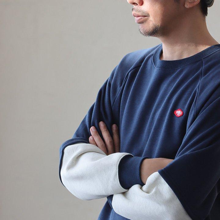 重ね着 風 トレーナー 軽い 暖かい 裏起毛 薄手 秋 オーバーサイズ ワイド すっきり 着痩せ 長袖 スウェット お尻 隠れ TOneontoNE トーン パティ | PATY | 11