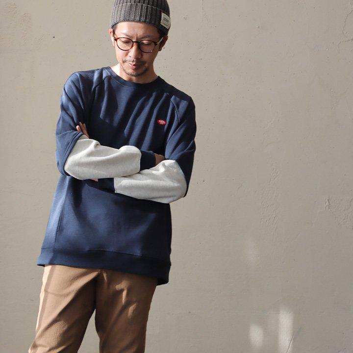 重ね着 風 トレーナー 軽い 暖かい 裏起毛 薄手 秋 オーバーサイズ ワイド すっきり 着痩せ 長袖 スウェット お尻 隠れ TOneontoNE トーン パティ | PATY | 08