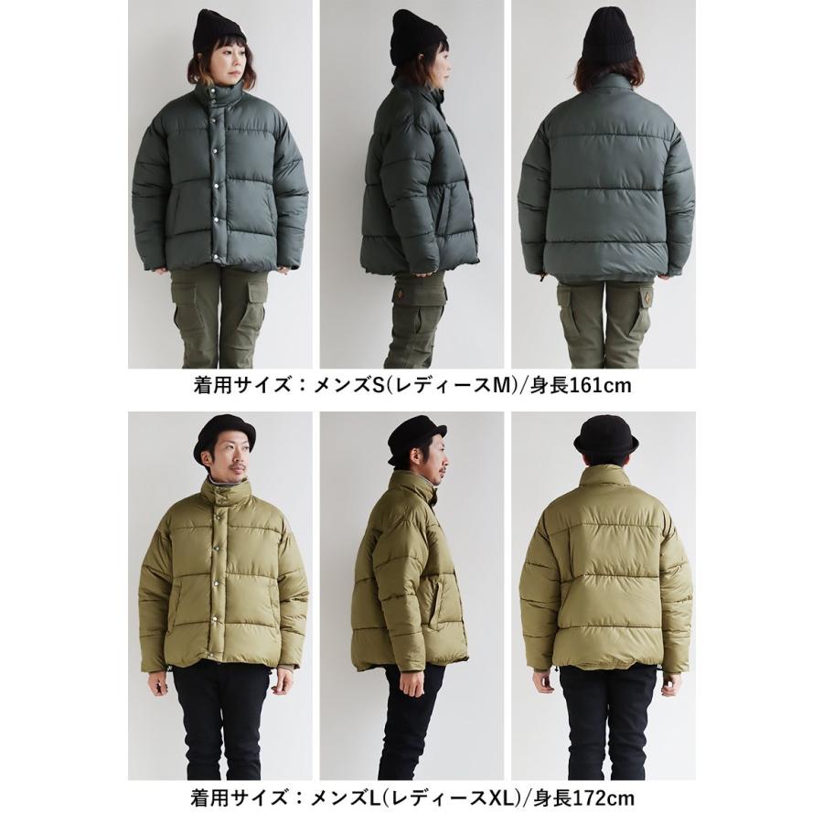 PATY ジャケット 中綿 中綿ジャケット メンズ レディース ハイネック