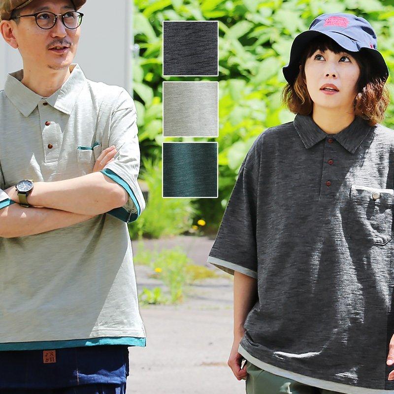 ｔシャツ ポロシャツ 半袖 メンズ レディース 胸ポケット付き 無地 綿 重ね着 Paty パティ Power To The People Paty 通販 Paypayモール