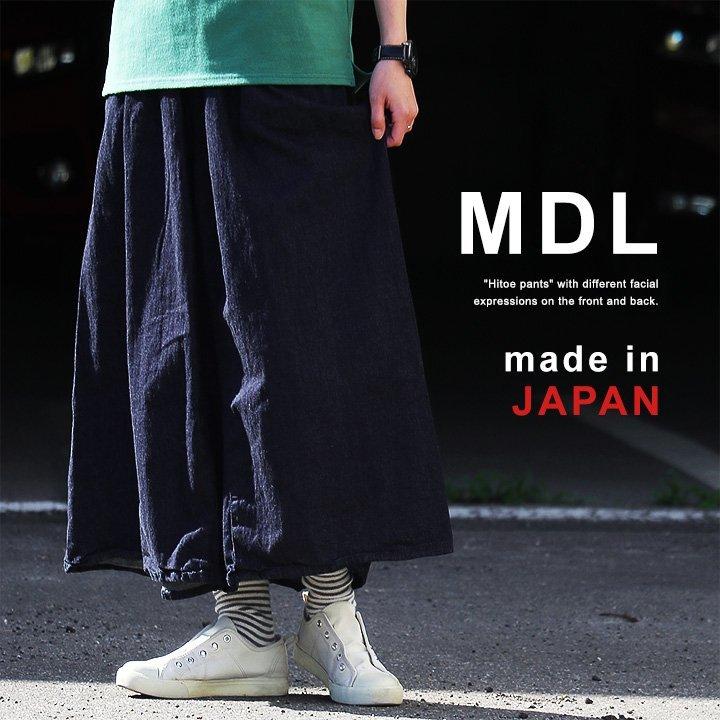 36 割引2 レディースl インディゴおすすめネット ガウチョ パンツ ガウチョパンツ ヒトエパンツ スカーチョ サルエル風 薄手 コットン デニム インディゴ 日本製 国産 ウエストゴム 紐付き M D L ボトムス パンツ レディースファッション ファッション2 レディースl