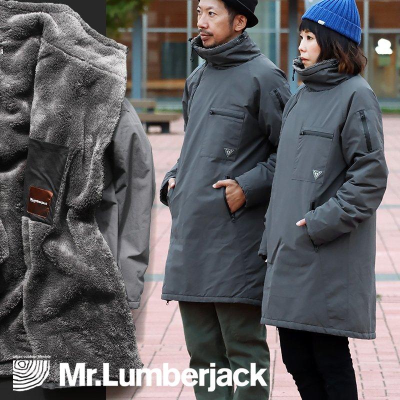 PATY コート メンズ レディース 裏ボア アノラック風 Wジップアップ