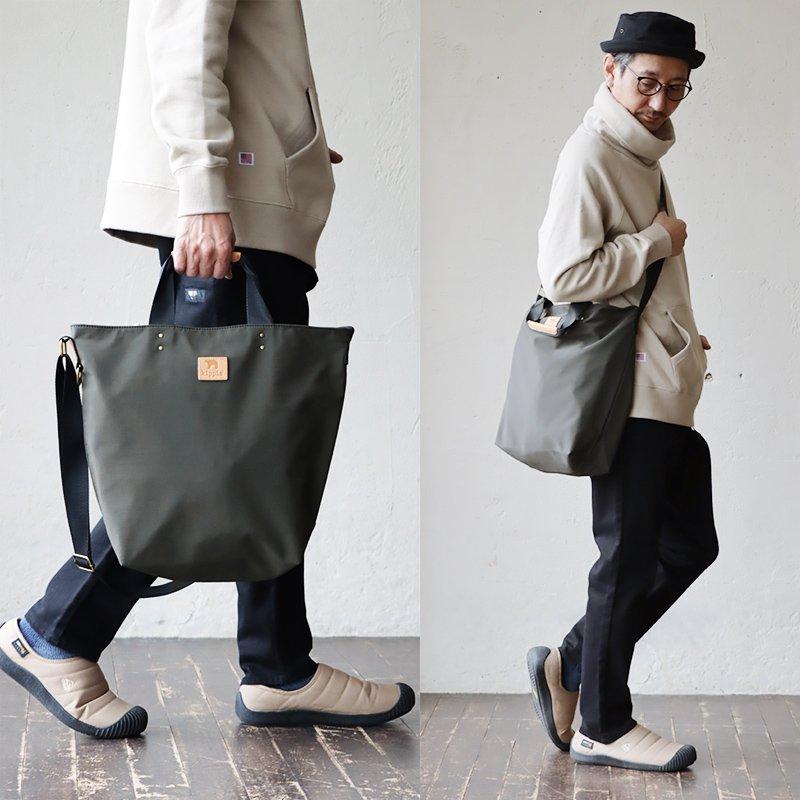 バッグ トート 手提げ ショルダーバッグ 11L 2WAY シンプル 無地 ナイロン 撥水 多収納 kippis SCENT OF SCANDINAVIA パティ | PATY | 11