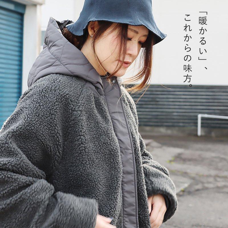 PATY コート フードコート レディース アウター ロング丈 ロングコート 
