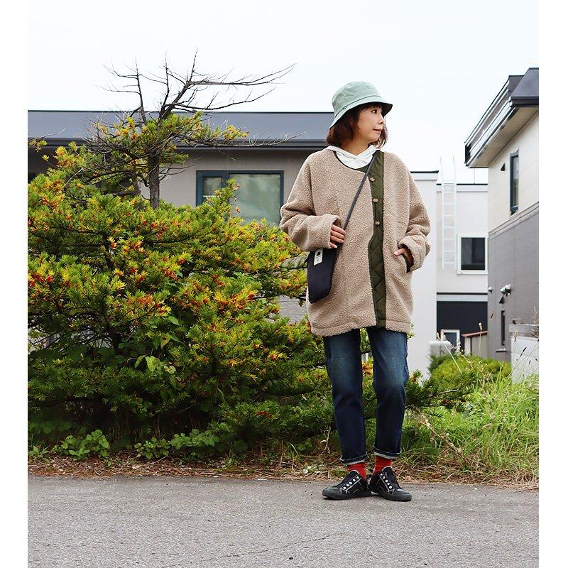 アウター ジャケット ノーカラー 長袖 レディース ボア キルティング ポリエステル100％ 暖かい 軽量 防寒 防風  PATY パティ GENTIL | PATY | 03