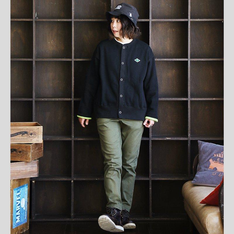 カーディガン レディース ゆったり 秋冬 厚手 スウェット スウェットカーデ 裏配色 裏起毛 長袖 裾リブ ボタン ポケット SAIL セイル | PATY | 09