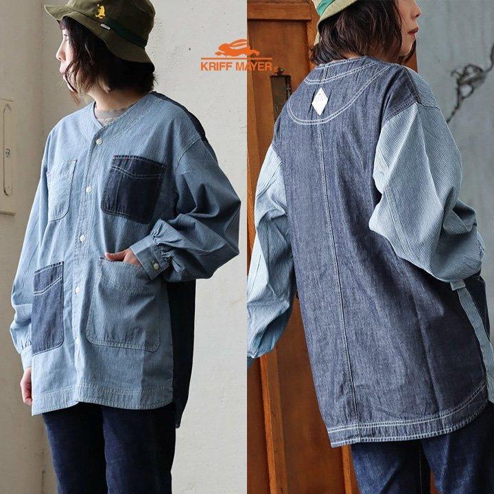 KRIFF MAYER（クリフメイヤー） カバーオール シャツ デニムシャツ