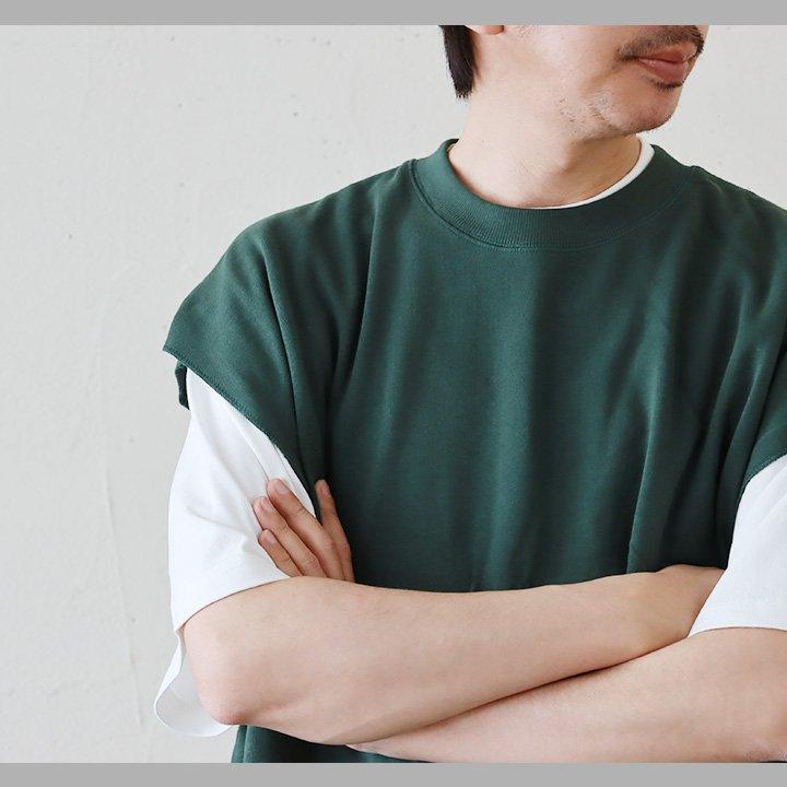 セットアンサンブル 2枚1組 Tシャツ 半袖ベスト メンズ レディース 綿100％ 裏毛 天竺 PATY パティ | PATY | 11