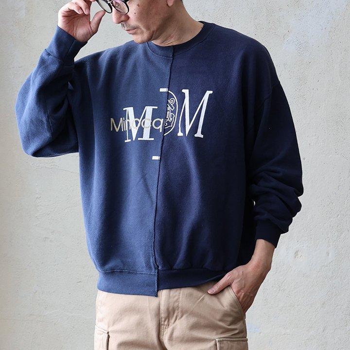 PATY トレーナー スウェット 長袖 メンズ レディース パネル 切り替え