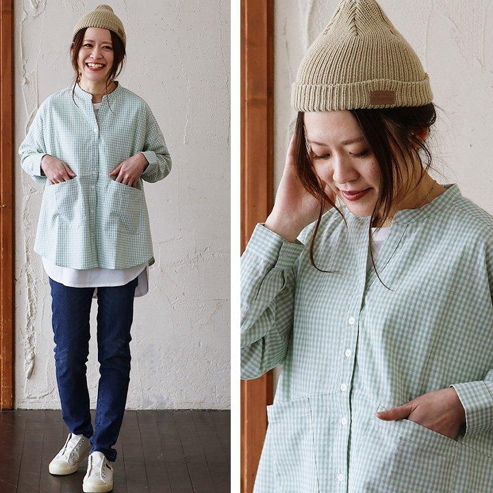 RED LABEL 長袖チュニック グレー RED LABEL 長袖チュニック グレー