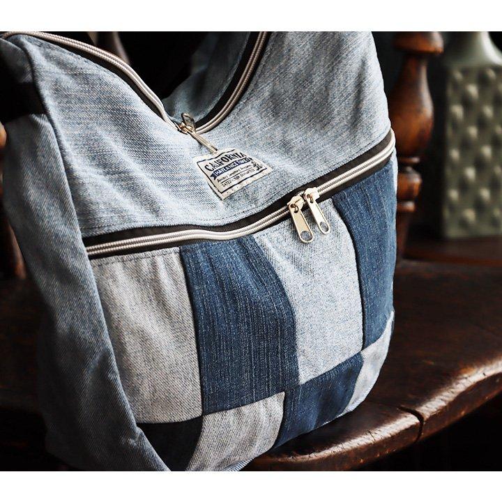 PATY バッグ ショルダーバッグ レディース メンズ デニム ミニ ハーフ
