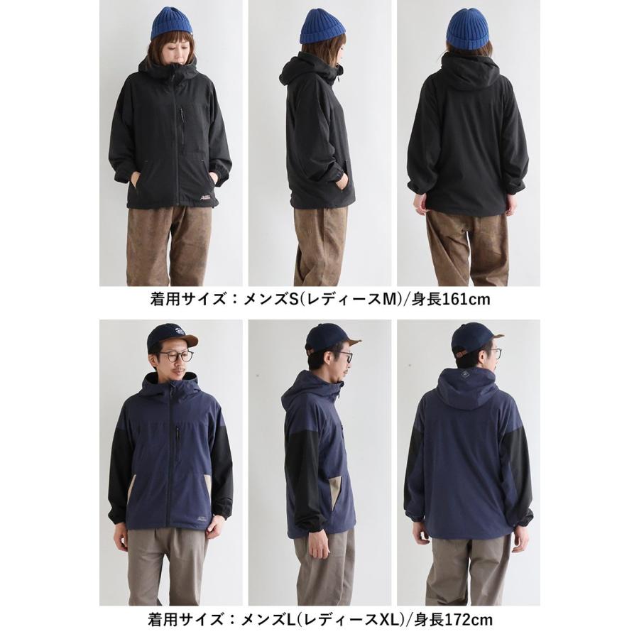KRIFF MAYER クリフメイヤー コラボ マウンテンパーカー 暖かい 裏フリース ストレッチ ナイロン 着痩せ メンズ レディース微撥水 軽量 | PATY | 20