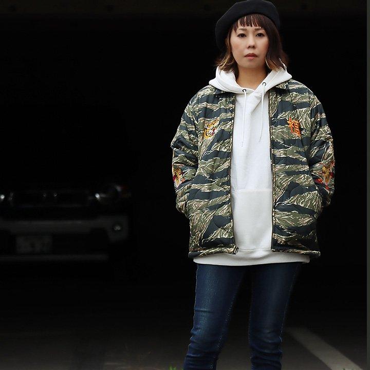 ヒューストン ベトナム ジャケット ベトジャン シャツ タイガーカモ 迷彩 HOUSTON（ヒューストン） ベトナムジャケット ベトジャン ジャケット