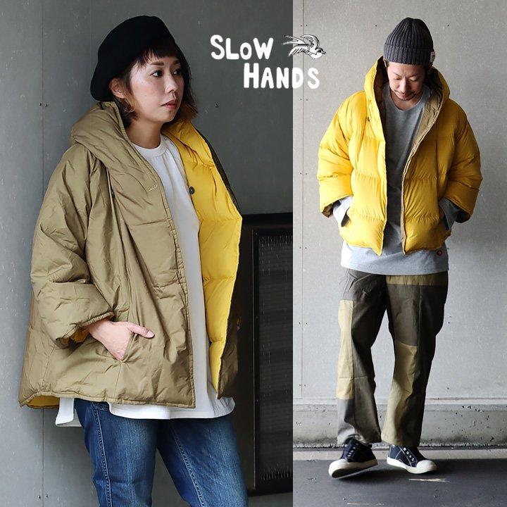 SLOW HANDS（スローハンズ） アウターダウンジャケットハイネック