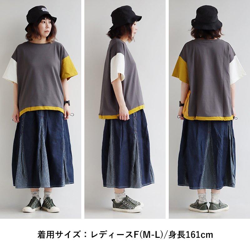 PATY デニムスカートマキシ丈❣️ 新品　タグ付き４種MIX 30日迄の出品Ｂ PATY スカート マキシ マキシ丈 デニム 丈夫 リメイク ロング丈 ロング