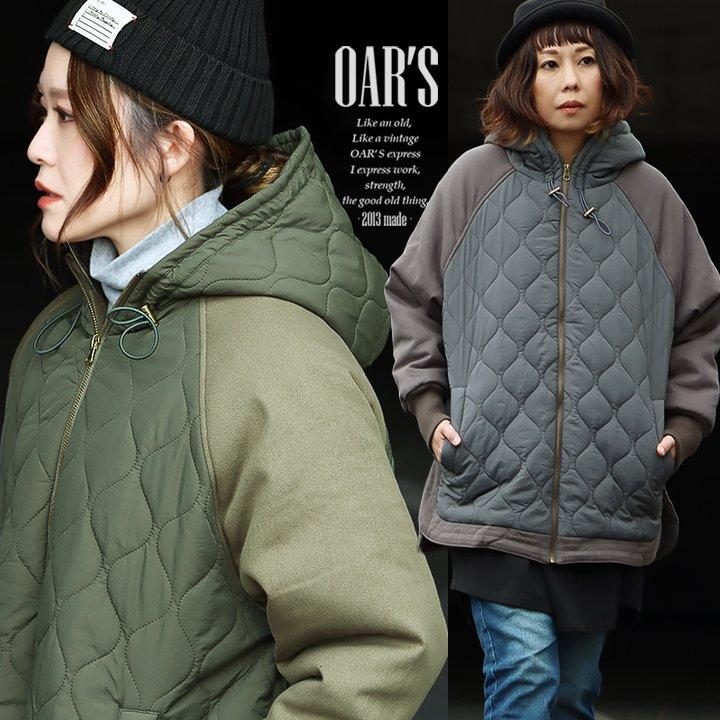 PATY キルティングコート レディース アウター ハイネック フード