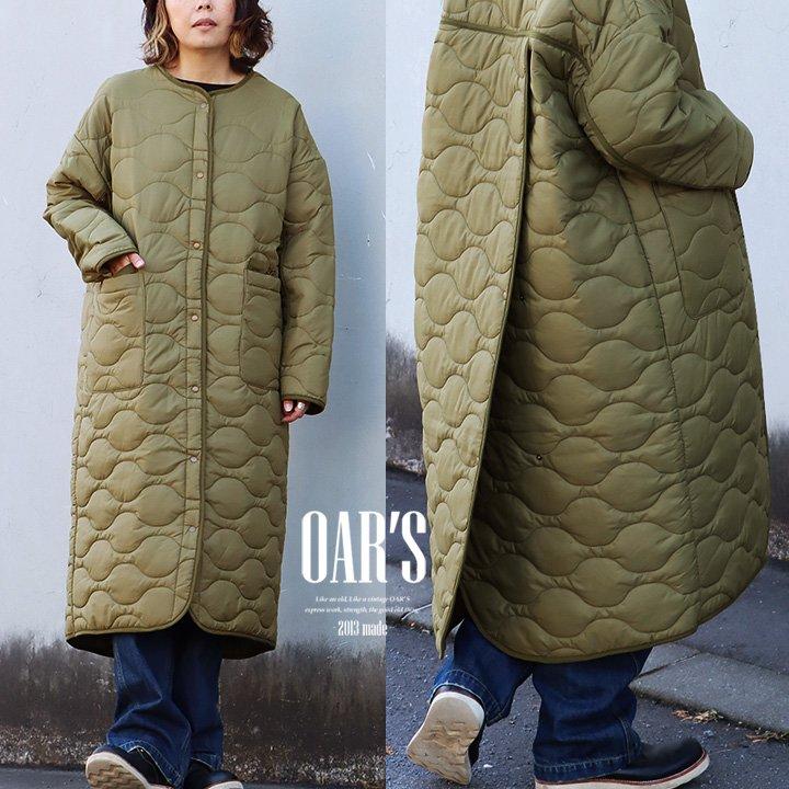 PATY コート キルティング ロング レディース アウター 中綿 M-65