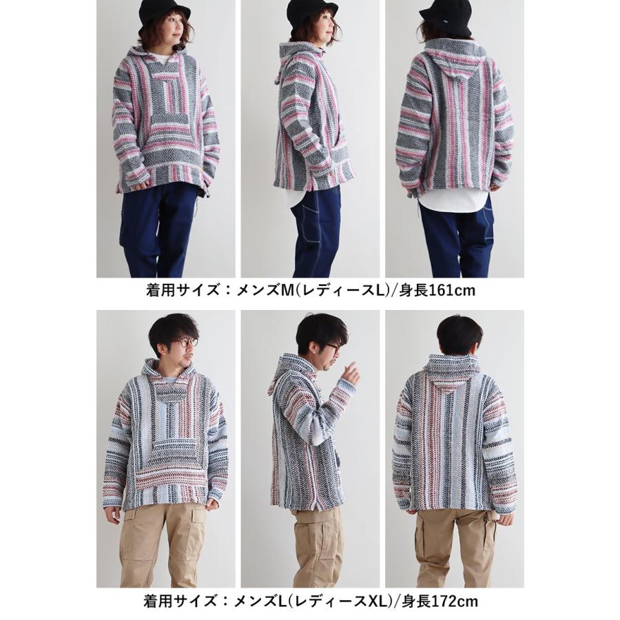 PATY パーカー メキシカンパーカー 長袖 メンズ レディース Vネック