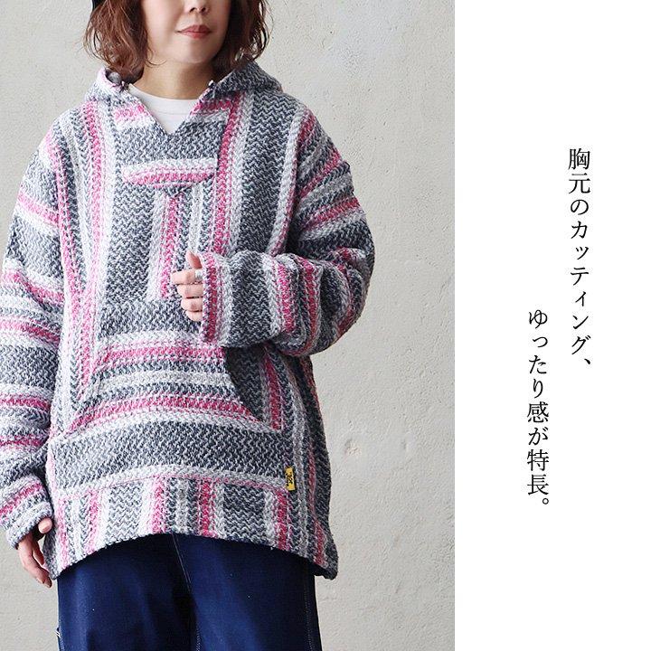 PATY パーカー メキシカンパーカー 長袖 メンズ レディース Vネック 