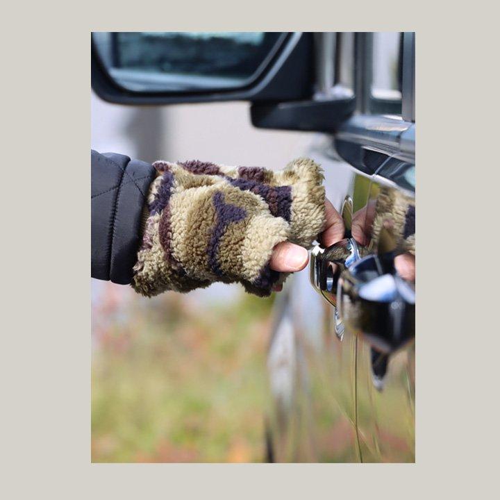 KRIFF MAYER クリフメイヤー 手袋 手ぶくろ グローブ フィンガーレス デミグラブ 指なし メンズ レディース 冬 パティ (メール便25) | KRIFF MAYER | 15