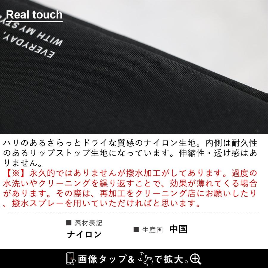 リュック リュックサック バッグ レディース 無地 大きく開く 撥水 丈夫 しっかり生地 軽い ポーチ ポケット付き 12Ｌ PATY パティ anello GRANDE アネロ｜paty｜20