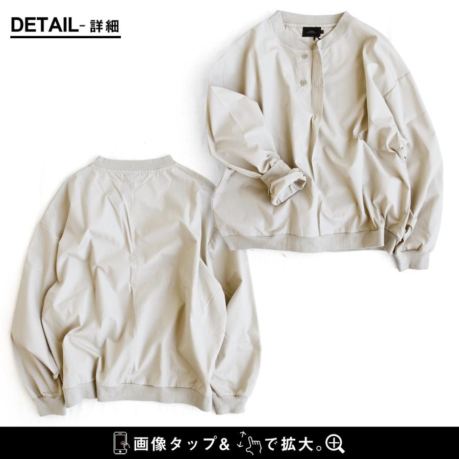Slick スリック プルオーバー 長袖 メンズ レディース ヘンリーネック ウェザークロス しっかり生地 丈夫 パティ | PATY | 11