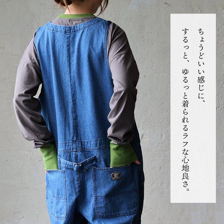 長T 重ね着 ロンT レディース すっきり 着痩せ ワイド 綿100％ コットン 軽い 袖長め 配色 リブ 切り替え トリムTシャツ パティ GENTIL ジャンティ | PATY | 10