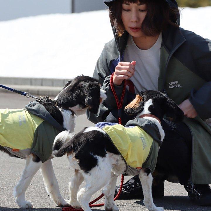 KRIFF MAYER クリフメイヤー ドッグウエア 犬服 夏 小型犬 中型犬 撥水 透湿 防汚 薄手 軽い 伸びる ストレッチ ペアルック お散歩 パティ｜paty｜07