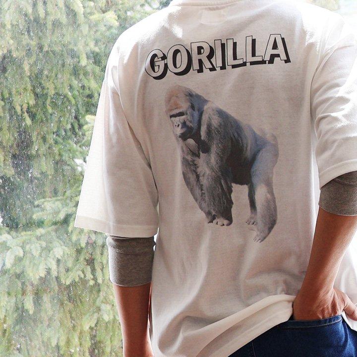 PATY Tシャツ 半袖 メンズ レディース クルーネック アニマル プリント  